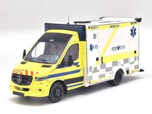 PER410 - MERCEDES-BENZ Sprinter WAS AR SAMU - met stickers: 94 en 92 - Beperkte oplage van 100 exemplaren.
