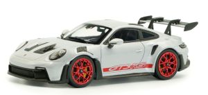SOL4314802 - PORSCHE 911-992 GT3 RS 2023 IJsgrijs Metallic met Rode Accent