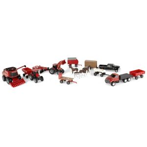 ERT44091 - Set van 20 Voertuigen en accessoires CASE IH