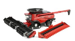ERT44408 - CASE IH AF11 rupsbandmaaidorser met twee maaidorsers