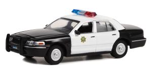 GREEN44980-B - 1998 FORD Crown Victoria Interceptor uit de film RENO 911 ! onder blisterverpakking