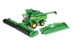 ERT45995 - JOHN DEERE S7 800 maaidorser met 2 maaiborden