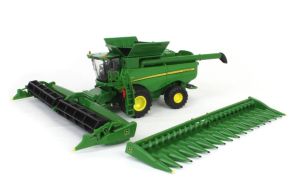 ERT45996 - JOHN DEERE S680 maaidorser met 2 maaiborden - Prestige Collection