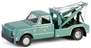 GREEN46160-A - CHEVROLET C-30 Dually 1967 Tow Truck - HOLLEY SPEED SHOP uit de DUALLY DRIVERS-serie (in blisterverpakking)