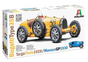 ITA4716 - BUGATTI Type 35B Targe Floria 1928 van de GP van Monaco 1930 Om te monteren en te schilderen