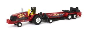 ERT47620 - CASE IH Magnum trekt met een RED HOT-aanhanger!