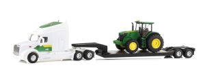 ERT47679 - PETERBILT 579 6x4 met dieplader en JOHN DEERE 7290R
