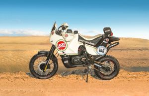 ITA4643 - Motorfiets Cagiva Elephant 850 1987 Paris Dakar om te monteren en te schilderen