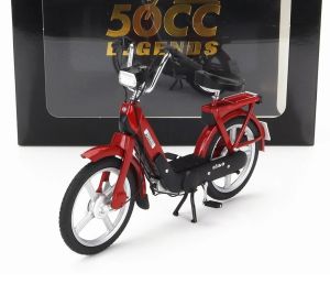 KKS50CC10033 - Vespa Piaggio Ciao bromfiets, 1985, metallic rood