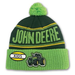 MC53093450GR - John Deere tractormuts met pompon voor kinderen