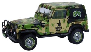GREEN54120-E - 1991 Jeep Wrangler YJ - Duck uit de Garbage Pail Kids-serie, nog in de originele verpakking.