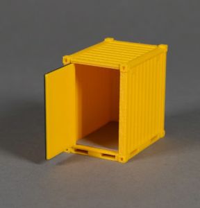 MSM5701/01 - Materiaalcontainer van 1,5 meter - Geel - L.44 x B.32 x H.45,2 mm