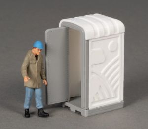MSM5750/03 - Draagbaar toilet – Wit – L.24,4 x B.22,4 x H.45,4 mm