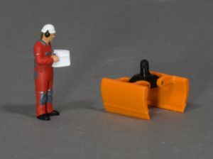 MSM5807/03 - Universele grijper – Oranje – L.34 x B.25 x H.17,5 mm