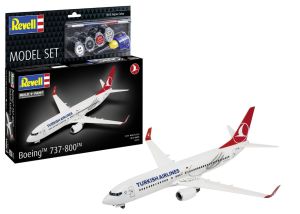 REV63772 - Turkish Airlines Boeing 737-800 vliegtuig om te monteren en te schilderen