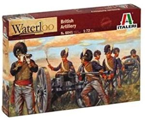 ITA6041 - Britse artillerie Waterloo (200 jaar) om te schilderen
