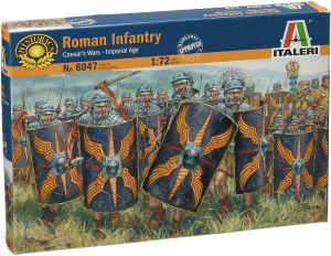 ITA6047 - Romeinse infanterie - Caesars oorlogen om te schilderen