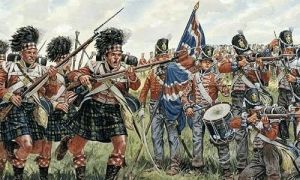 ITA6058 - Engelse en Schotse infanterie om te schilderen