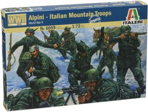 ITA6059 - Overschilderbare Alpini Italiaanse bergtroepen