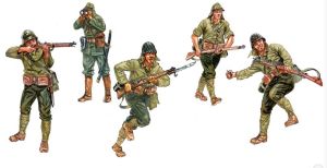 ITA6170 - Japanse infanterie om te schilderen