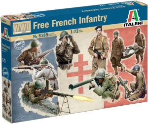 ITA6189 - Gratis Franse infanterie om te schilderen