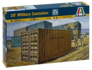 ITA6516 - 20 voet militaire container om te schilderen