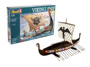 REV65403 - Vikingschip om in elkaar te zetten en te schilderen
