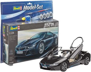 REV67008 - Modelset BMW i8 met te monteren schilderij