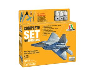 ITA72011 - Model Set RAPTOR F-22 om te monteren met accessoires