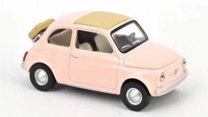 NOREV771205 - FIAT 500 F 1965 Rosa Pastel - Coche a reacción