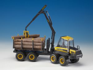 EMEK77600 - PONSSE Elephant bosbouwmachine met laadarm en aanhanger
