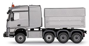 CON78001/11 - MERCEDES-BENZ Arocs 8x4 bakwagen (zilver)