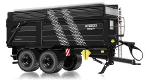 WIK78740 - KRAMPE Big Body 650 kipper met silage-aanbouwdeel, zwart