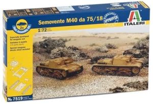 ITA7519 - Semovente M40 da 75/18 tanks snelmontage om te monteren en te schilderen