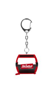 JC80127 - Rode OMEGA gondel sleutelhanger - SKIWELT
