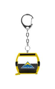 JC80138 - Gele OMEGA gondelsleutelhanger - SFL