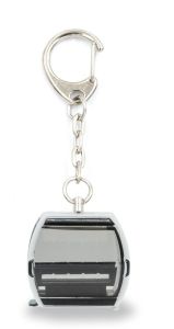 JC80750 - Zilveren OMEGA V gondel sleutelhanger
