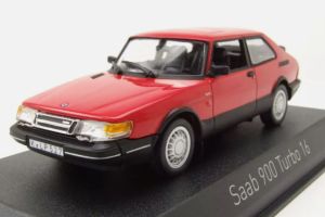 NOREV810035 - SAAB 900 Turbo 1992 Rood
