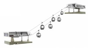 JC82491 - Skilift met 6 OMEGA V10 Fling Mozart gondels - D-LINE