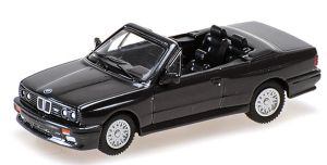 MNC870020234 - BMW M3 E30 Cabriolet 1988 Zwart metallic