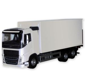 EMEK89312 - VOLVO FH 6x4 wit met body en achterklep