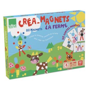 VIL8023 - Crea-Magneten 80 stuks - De Boerderij