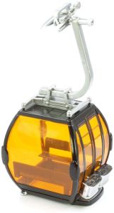 JC84103 - Zwarte gondel Omega IV oranje ramen
