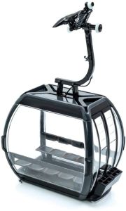JC88507 - 10-persoons gondel Omega V antraciet