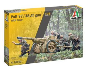 ITA96460 - PAK 97/38 antitankkanon met bemanning om te monteren en te schilderen