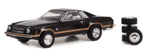 GREEN97130-B - CHEVROLET chevelle Laguna S3 1976 met reservebanden uit de serie THE HOBBY SHOP in blisterverpakking