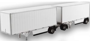 DCM91036 - 2 opleggers met 40ft container