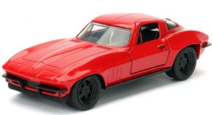 JAD98306 - CHEVROLET chevy Corvette 1966 rood FAST & FURIOUS