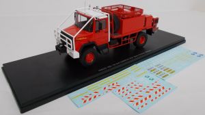 ALERTE0080 - IVECO 150-16 4X4 brandweerwagen Camiva CCF met stickers beperkt tot 350 exemplaren
