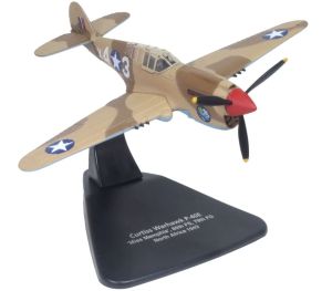 OXFAC127 - CURTISS P40-F WARHAWK X43 militair vliegtuig - MISS MEMPHIS - Noord-Afrika